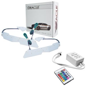 Chevrolet Corvette C7 Headlight DRL Kit - ORACLE Lighting - ColorSHIFT w/ Simple Controller - `14-`19